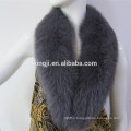 top quality dyed color real fox fur collar